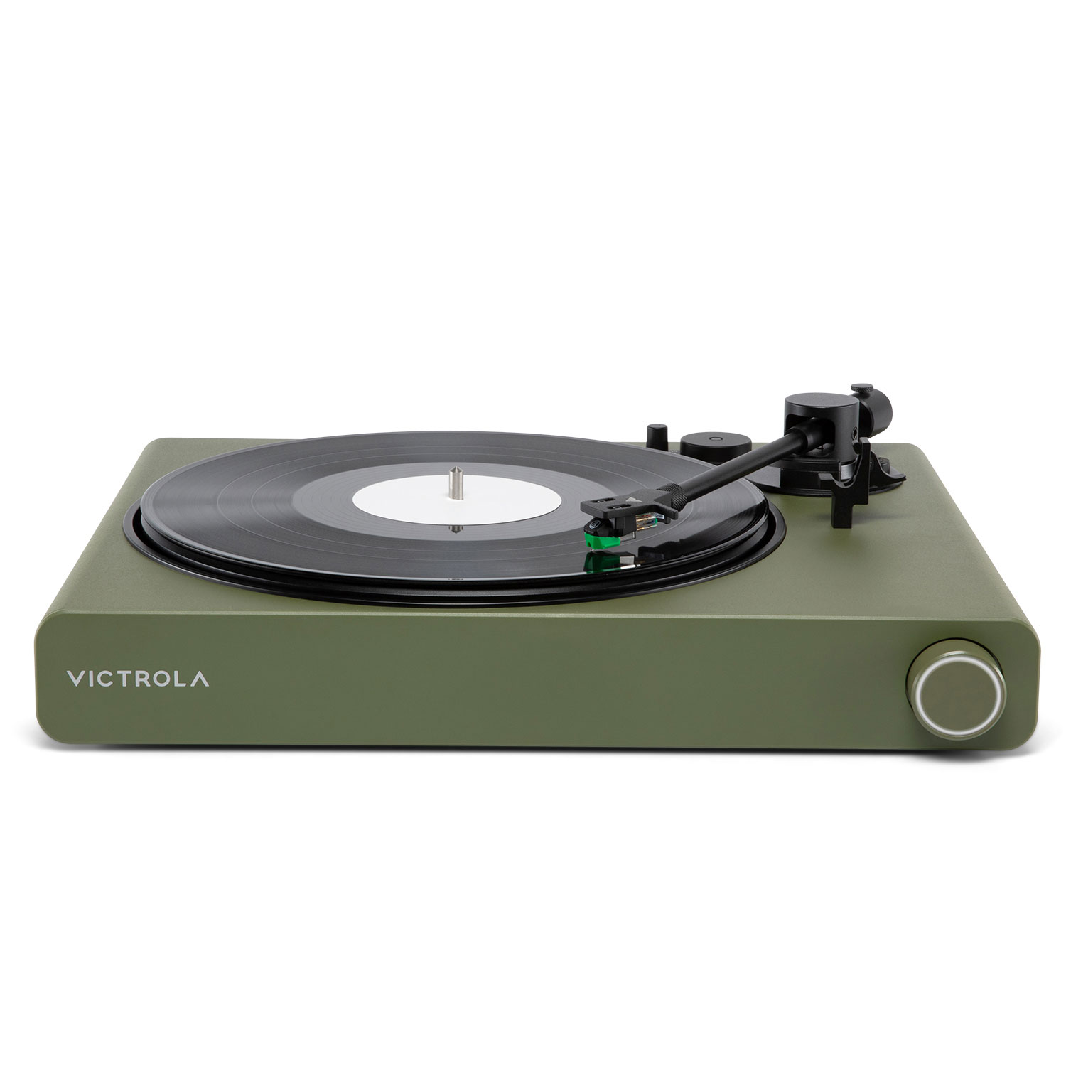 Victrola Stream Onyx Ceinture Drive WiFi & Table tournante Bluetooth - vert