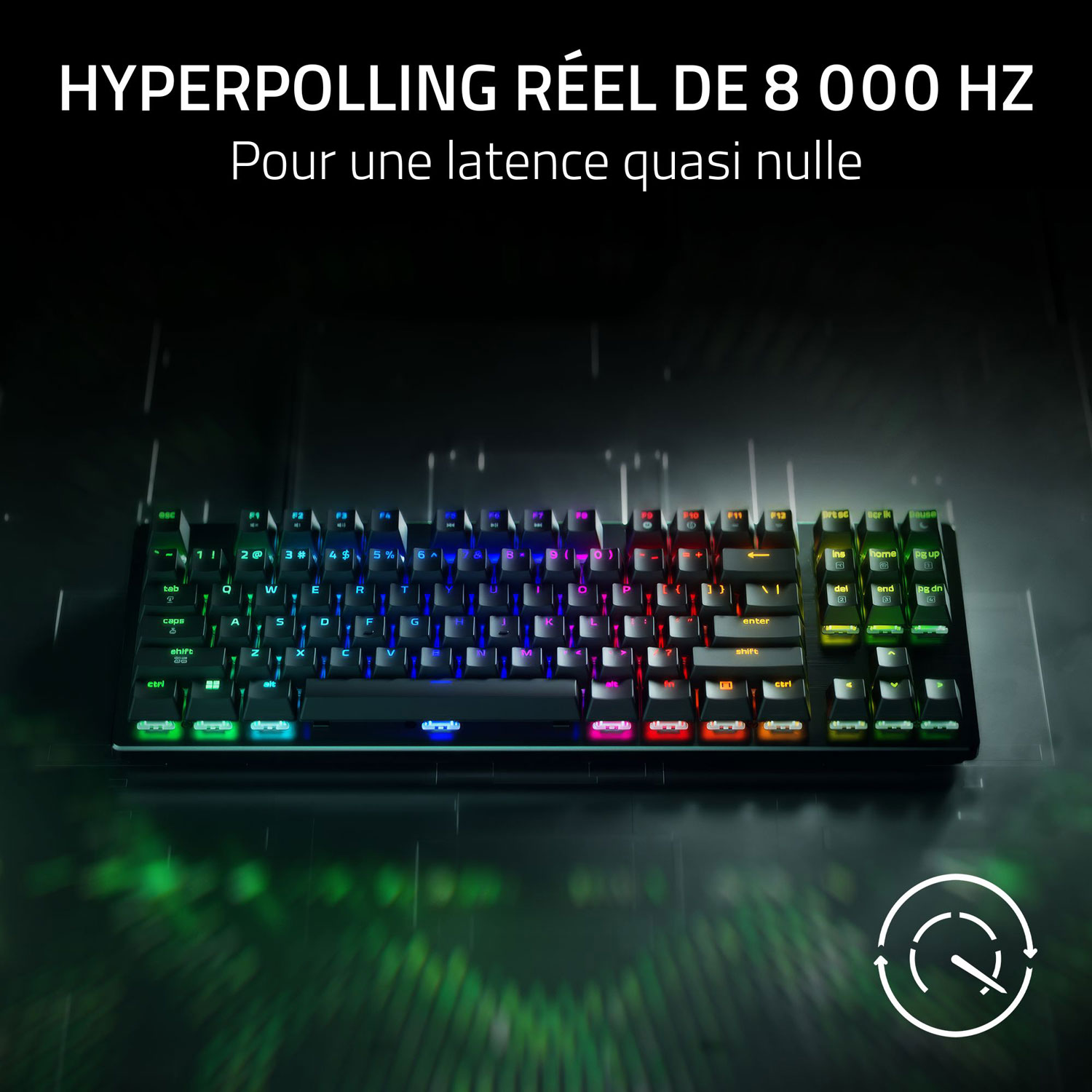 Razer Huntsman V3 HE Magnetic Tenkeyless 8KHz Backlit Mechanical