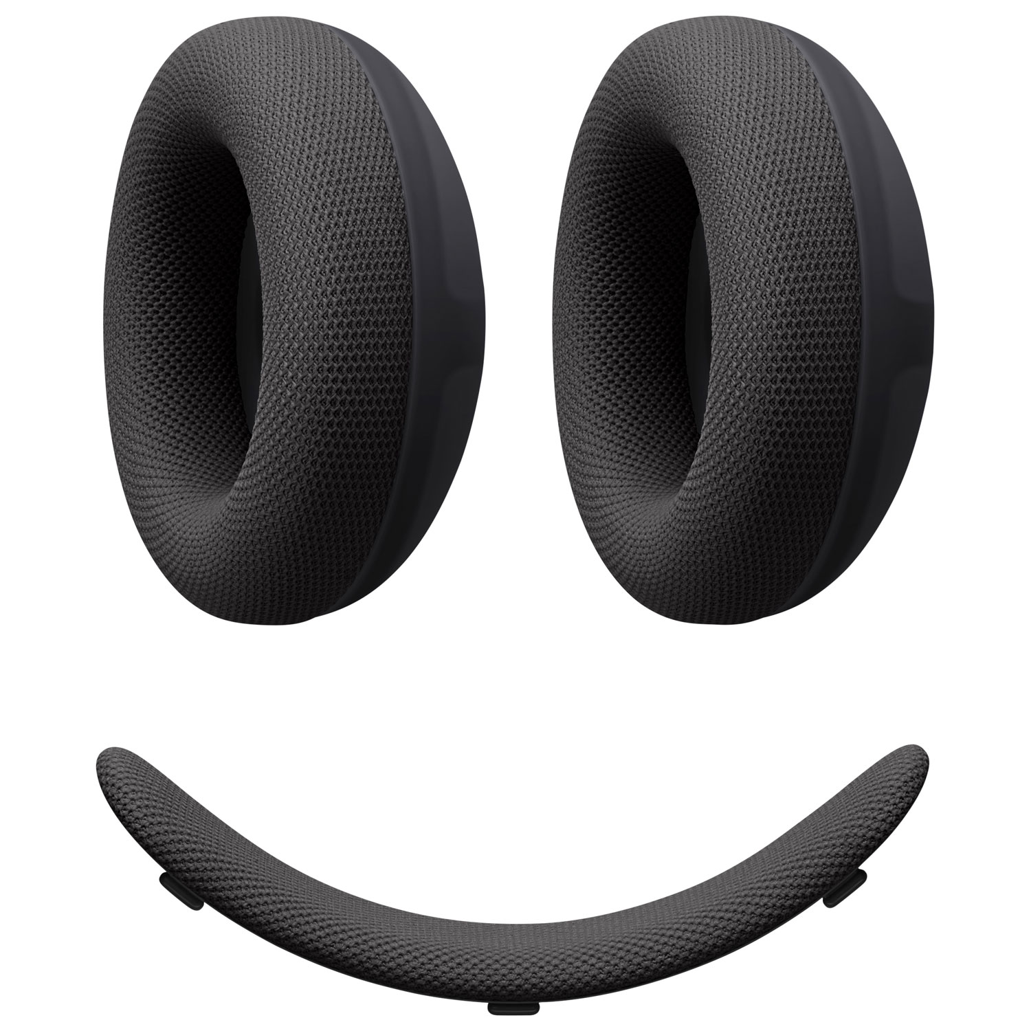 Beats By Dr. Dre 360 Cushion Kit - Black Performance Knit Cushions for Earcups and Headband - Exclusive Retail Partner