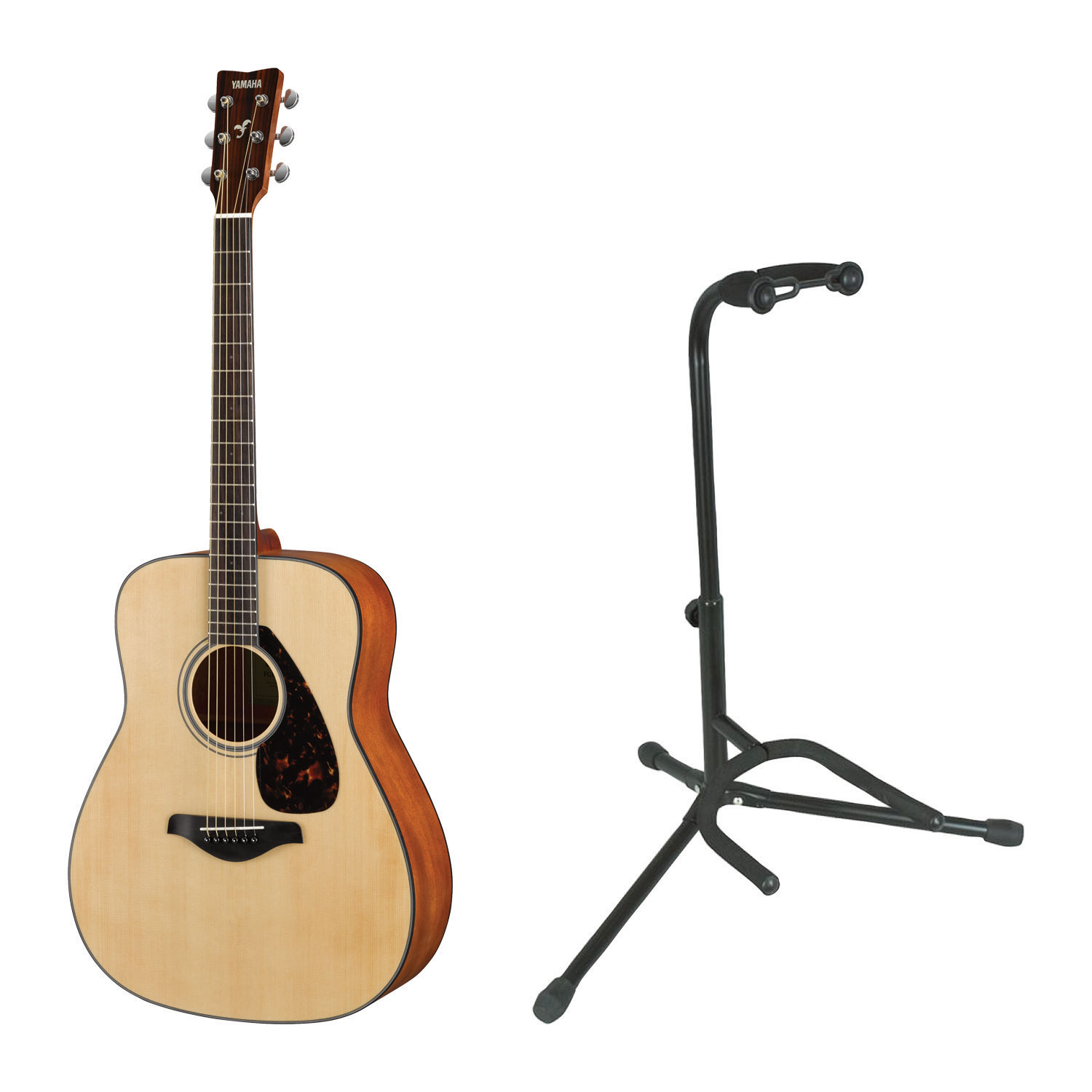Yamaha FG800 Acoustic Guitar with Stand - Matte Natural