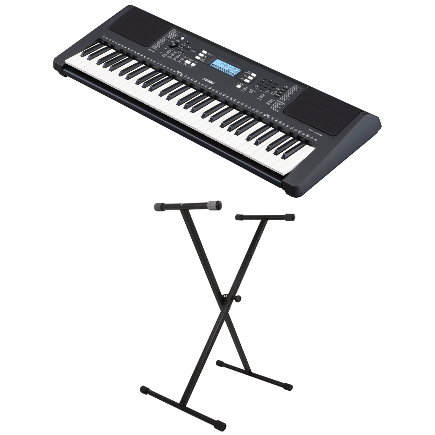 Yamaha 61-Key Electric Keyboard (PSR-E373) with Stand