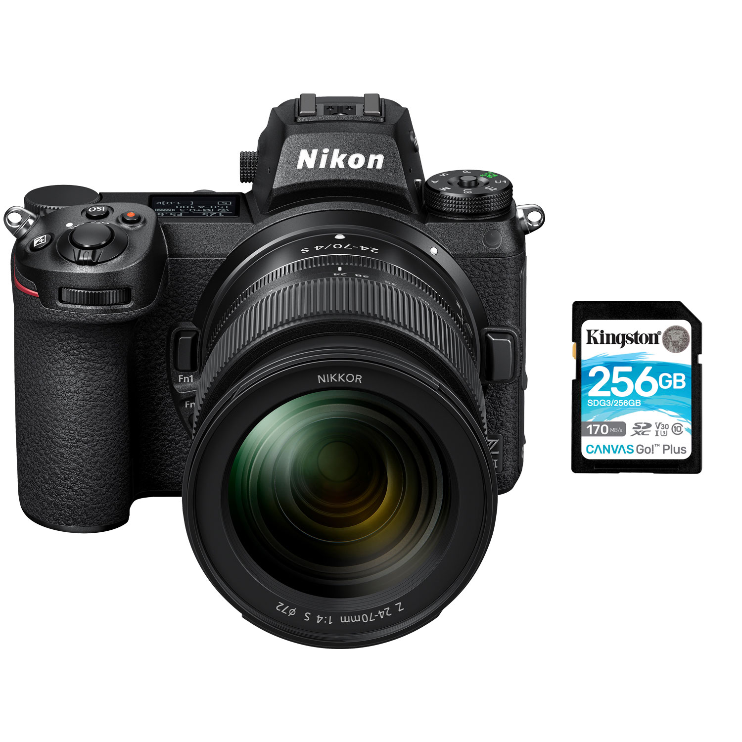 Nikon Z 5 Full-Frame Mirrorless Camera (Body Only) with 256GB Memory Card