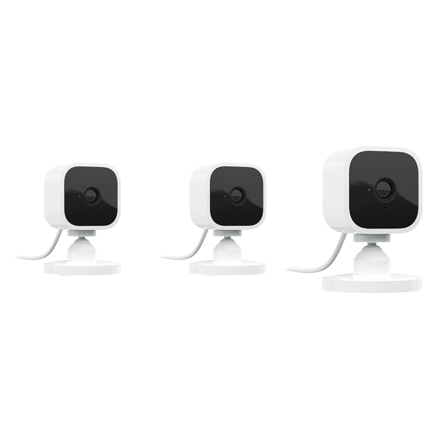 Blink Mini Wi-Fi Indoor 1080p IP Camera - 3 Pack - White