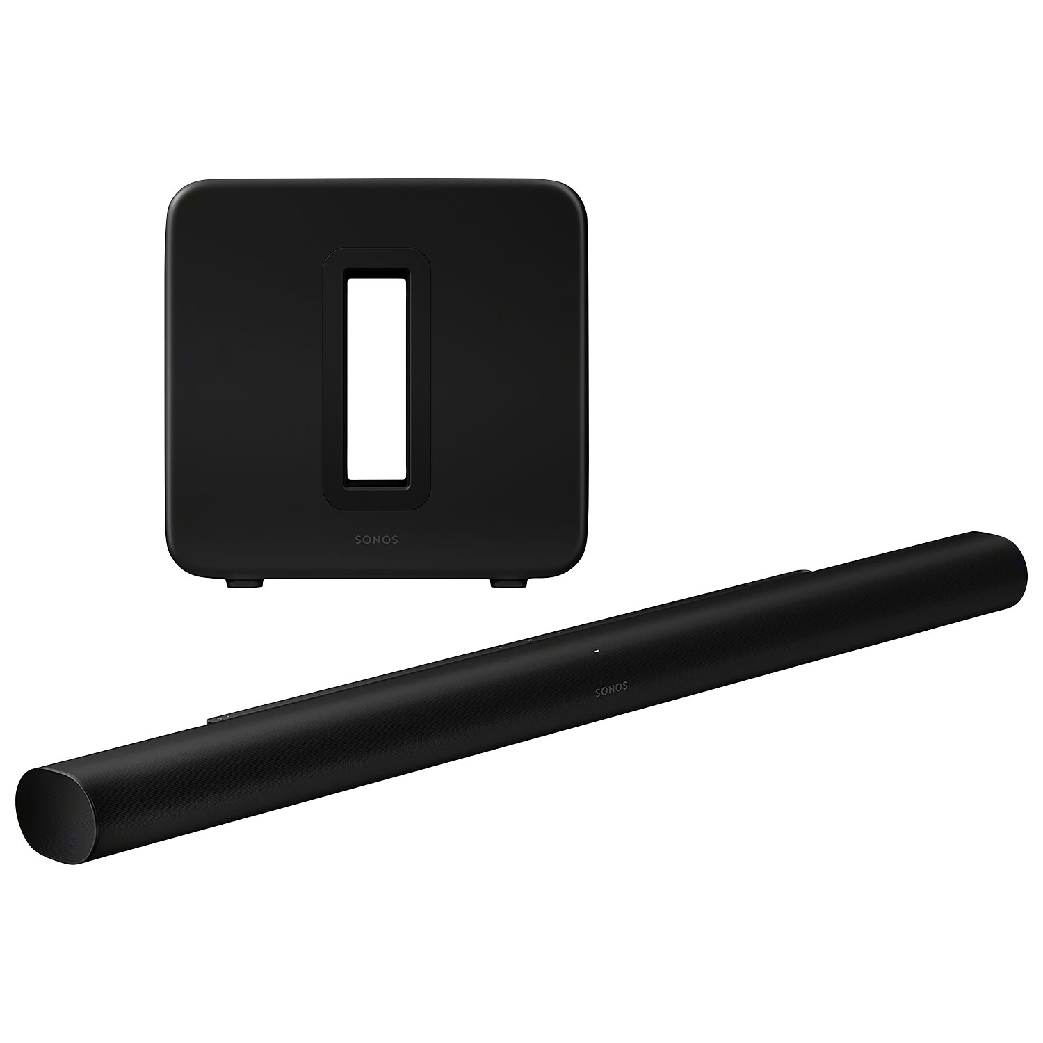 Sonos Arc Ultra Sound Bar with Sub 4 Wireless Subwoofer - Black