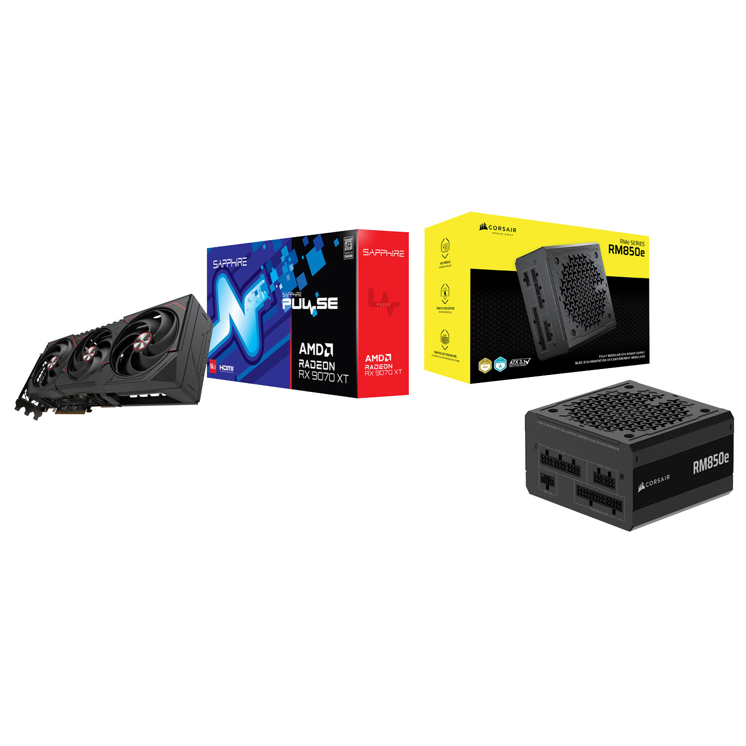 Sapphire Pulse AMD Radeon RX 9070 XT 16GB GDDR6 Video Card