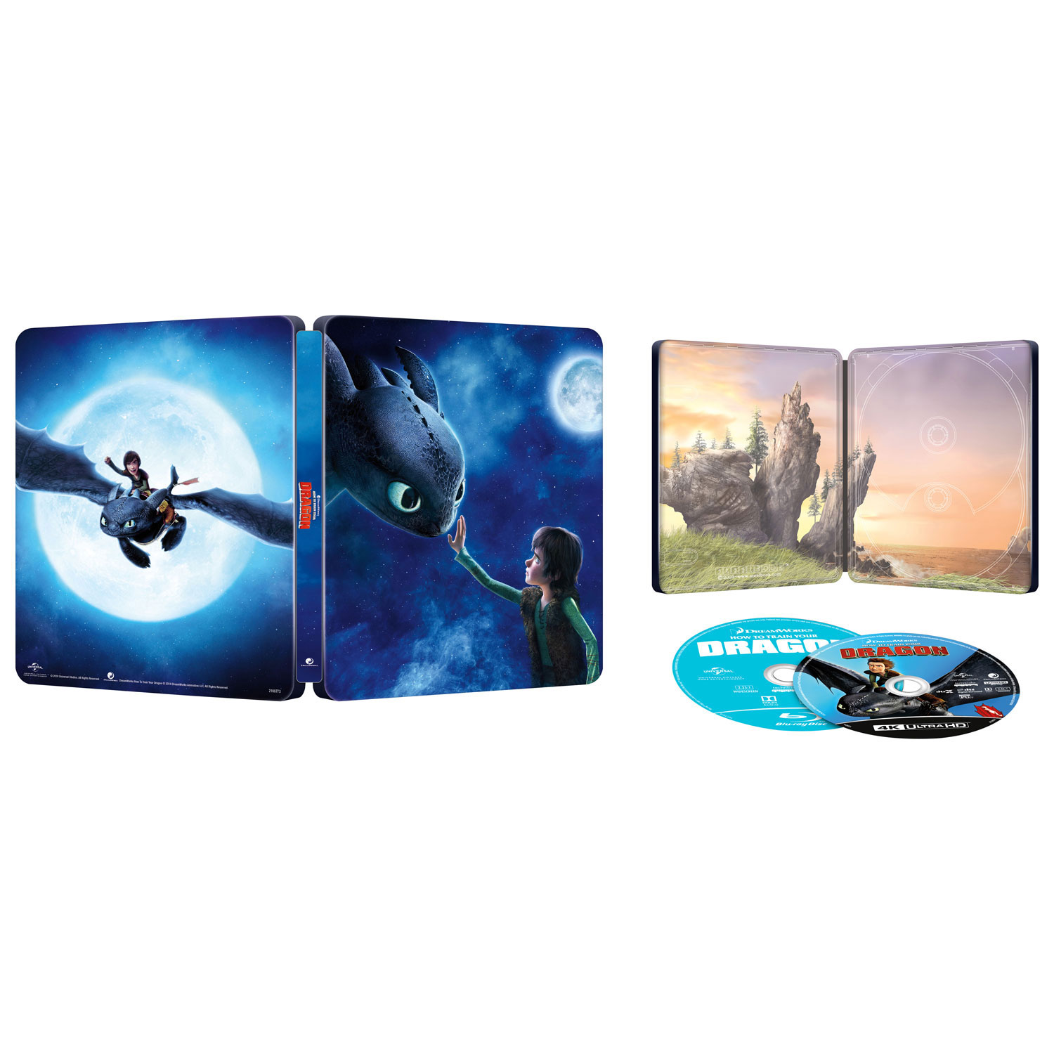 Ca How To Train Your Dragon Steelbook 4k Ultra Hd Blu Ray