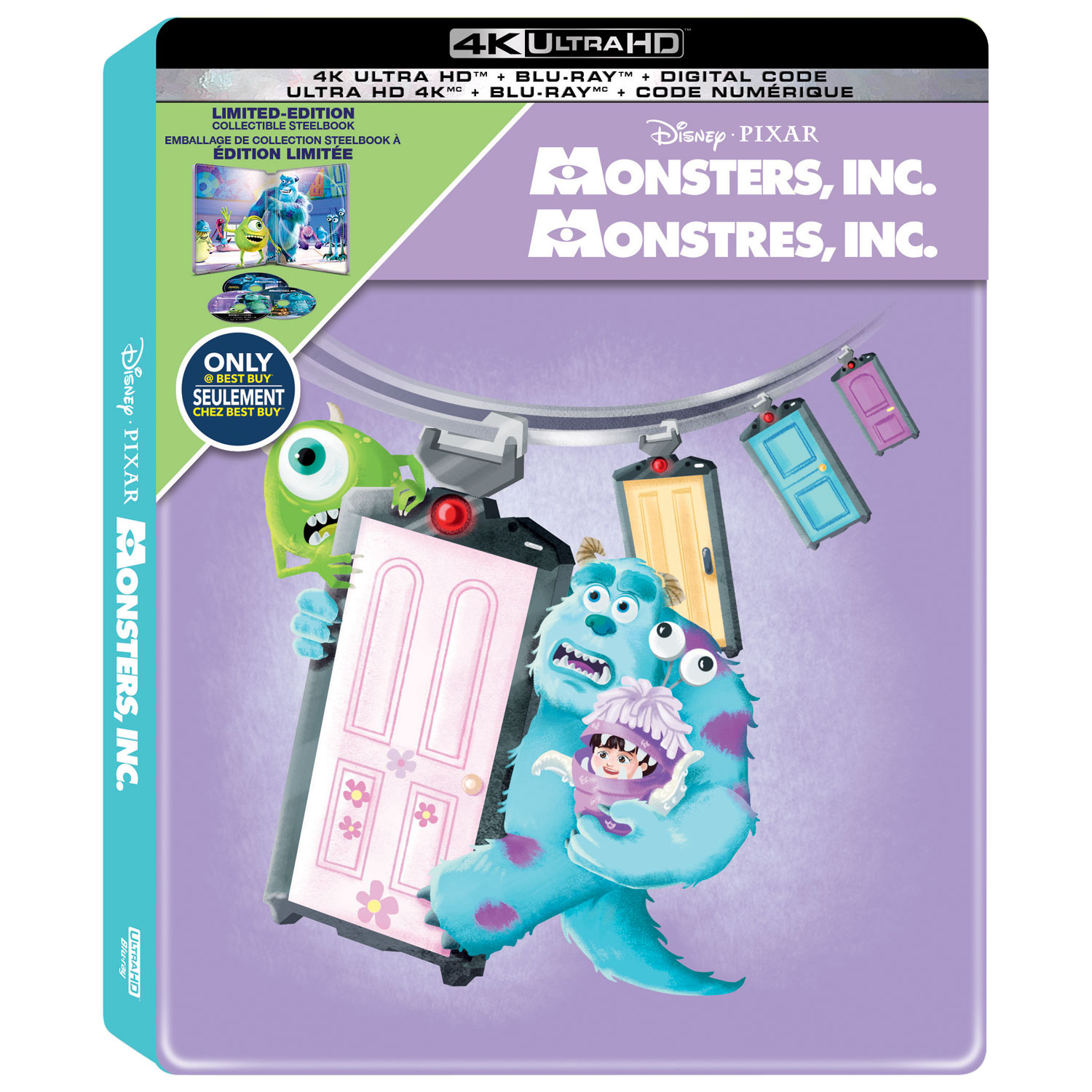 monsters inc dvd binaural recording