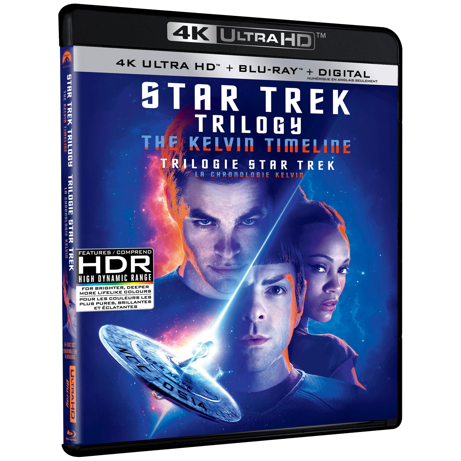 Star Trek Trilogy: The Kelvin Timeline (4K Ultra HD) (Blu-ray Combo)