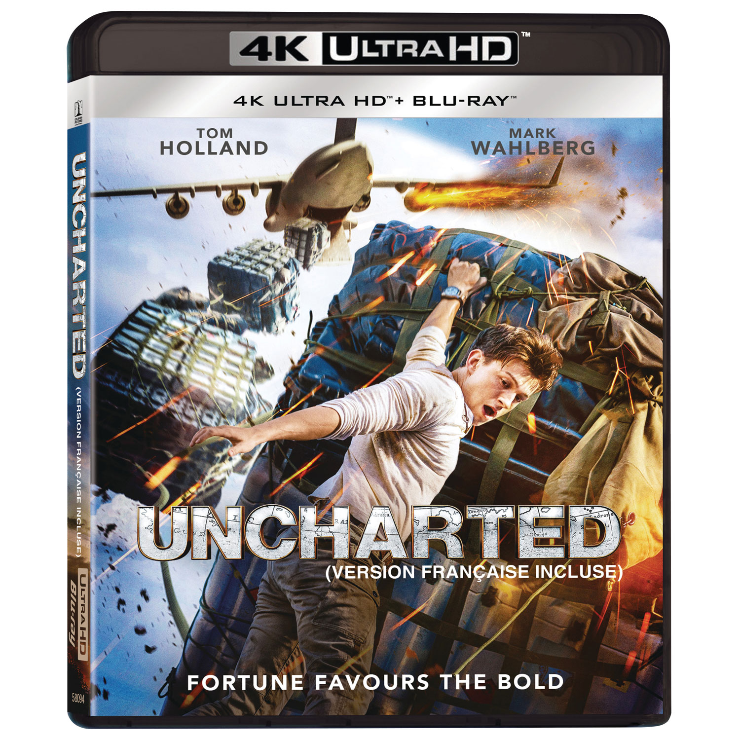 Uncharted (4K Ultra HD) (Blu-ray Combo)