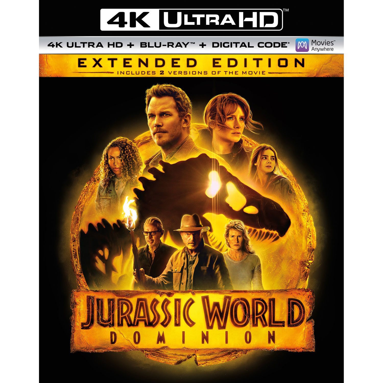 Jurassic World Dominion (4K Ultra HD) (Blu-ray Combo) (2022)