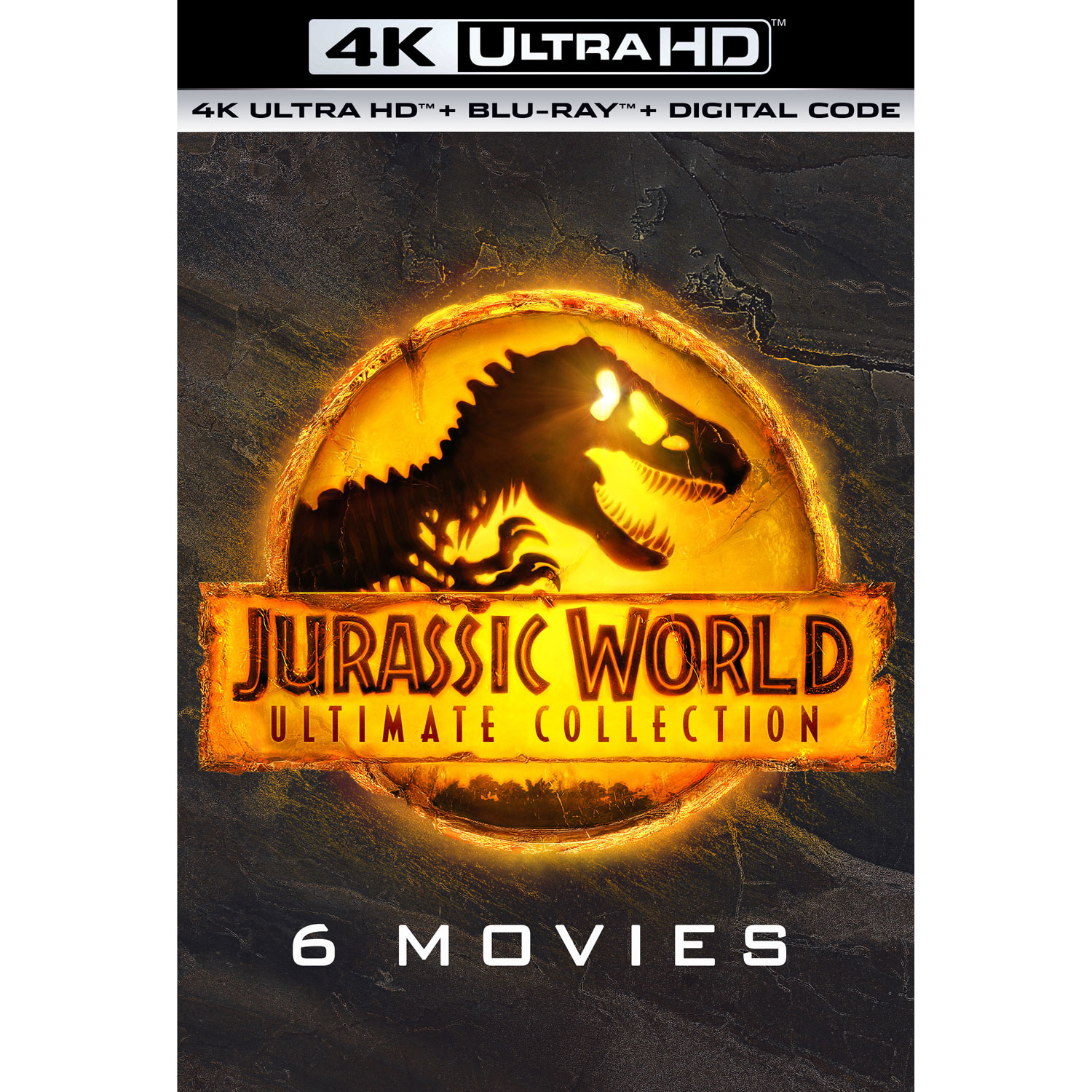 Jurassic World Ultimate Collection - 6 Movies (4K Ultra HD) (Blu-ray Combo) (2022)