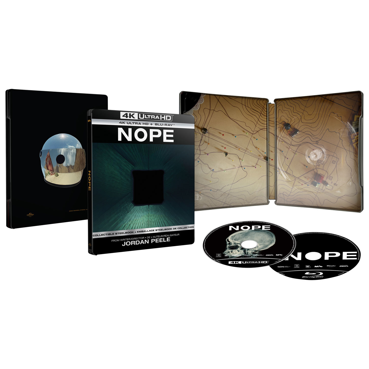 Nope (Steelbook) (4K Ultra HD) (Blu-ray Combo)