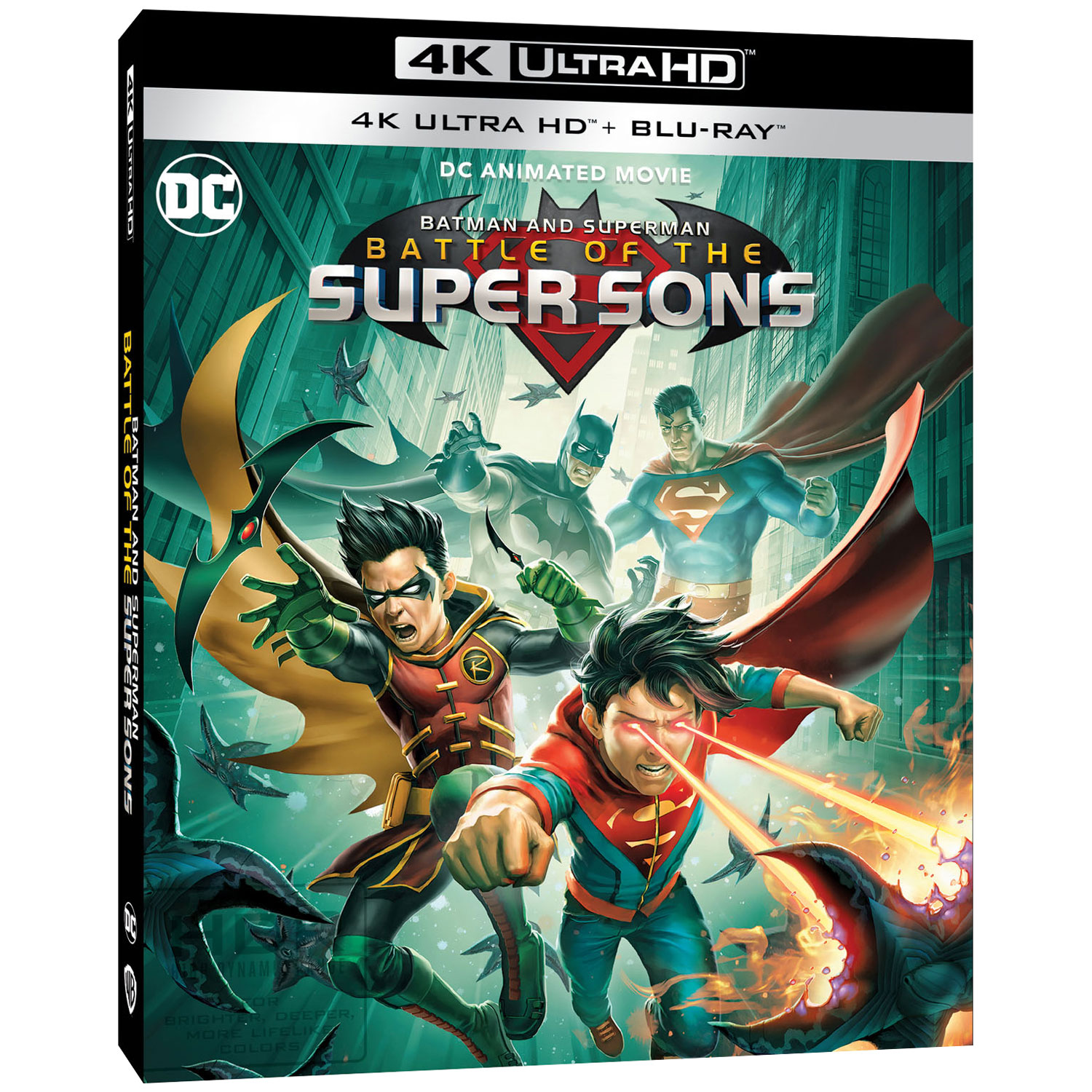 Batman and Superman: Battle Of The Super Sons (4K Ultra HD) (Blu-ray Combo)