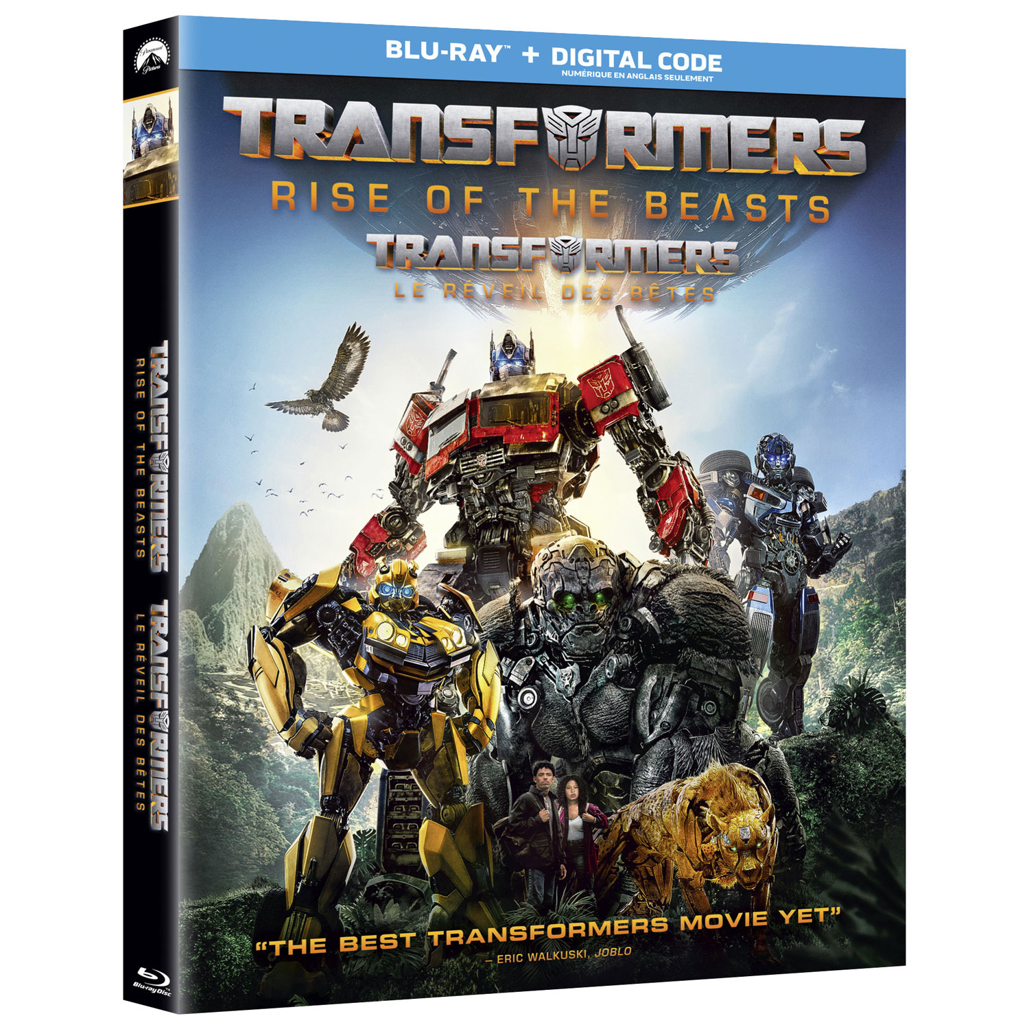 Transformers: Rise of the Beasts (English) (Blu-ray) (2023)