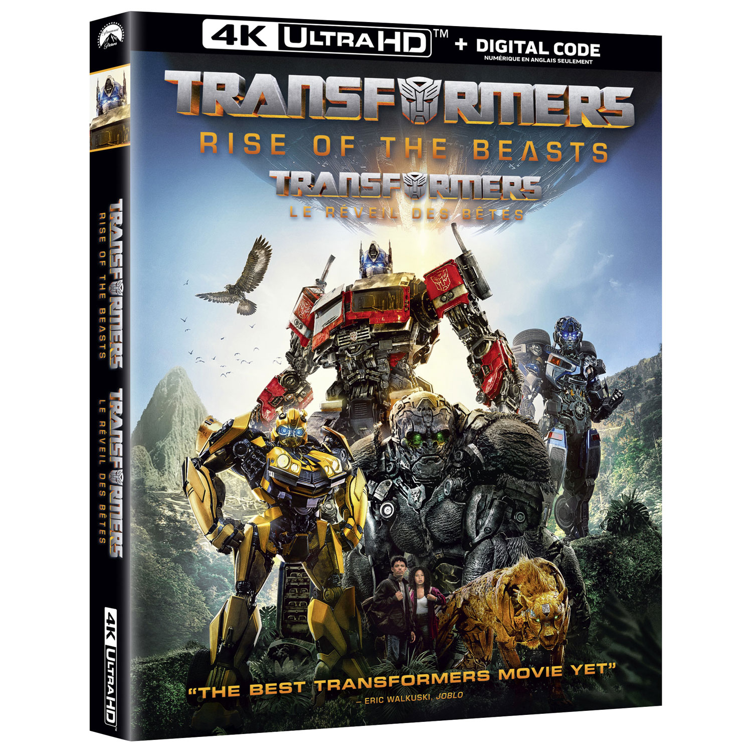 Transformers: Rise of the Beasts (English) (4K Ultra HD) (2023)