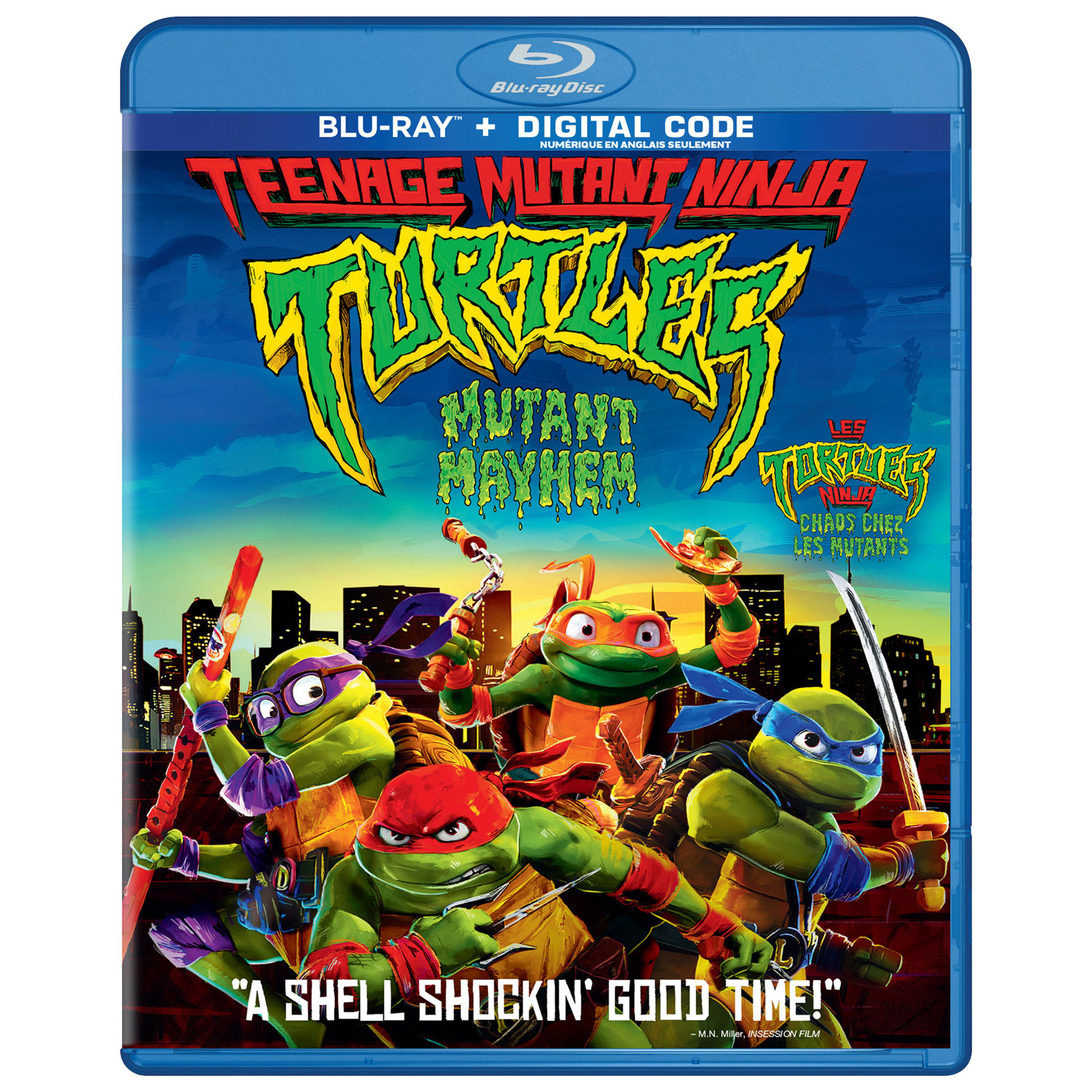 Teenage Mutant Ninja Turtles: Mutant Mayhem (Blu-ray Combo)