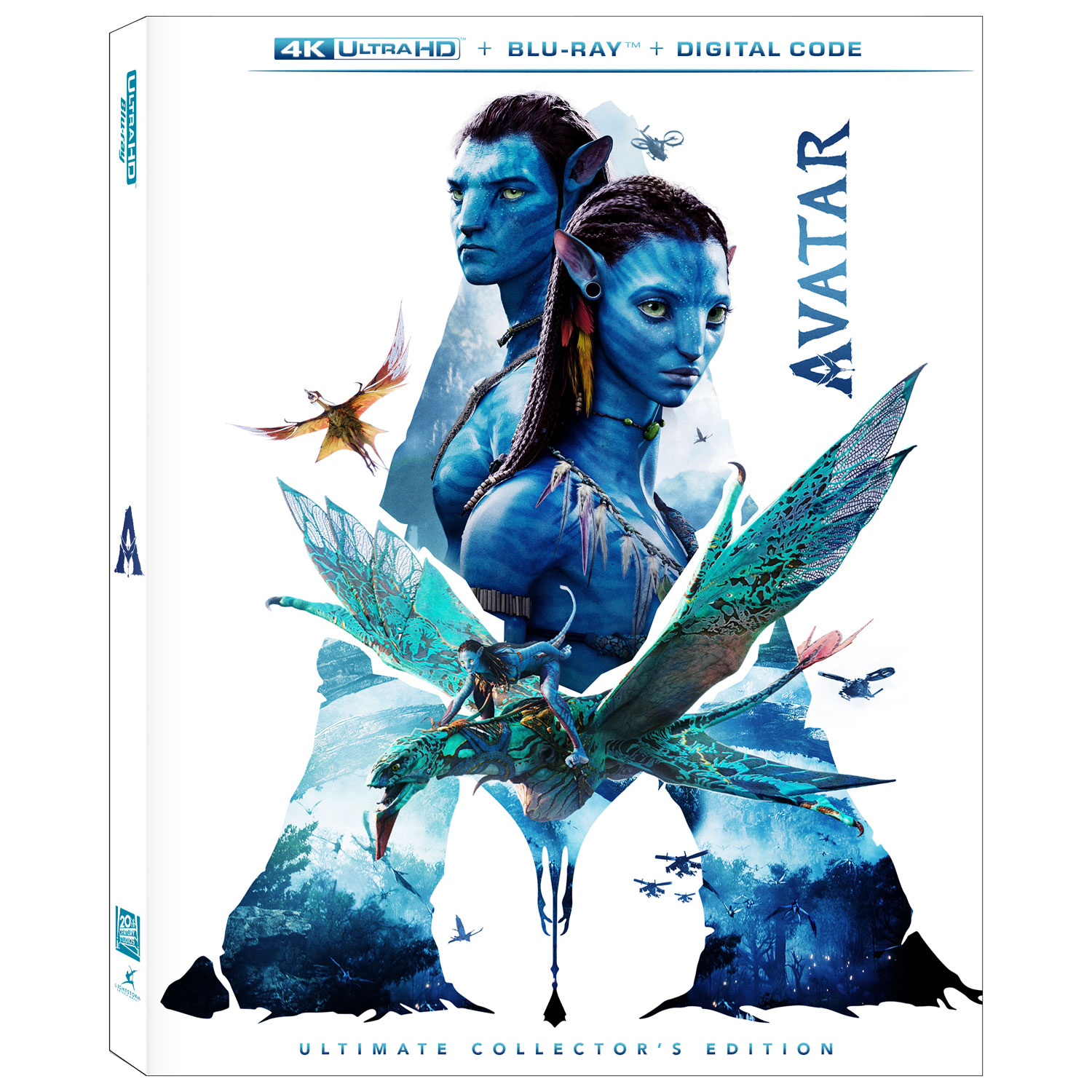 Avatar 3-Disc (4K Ultra HD) (Blu-ray Combo) (2009)