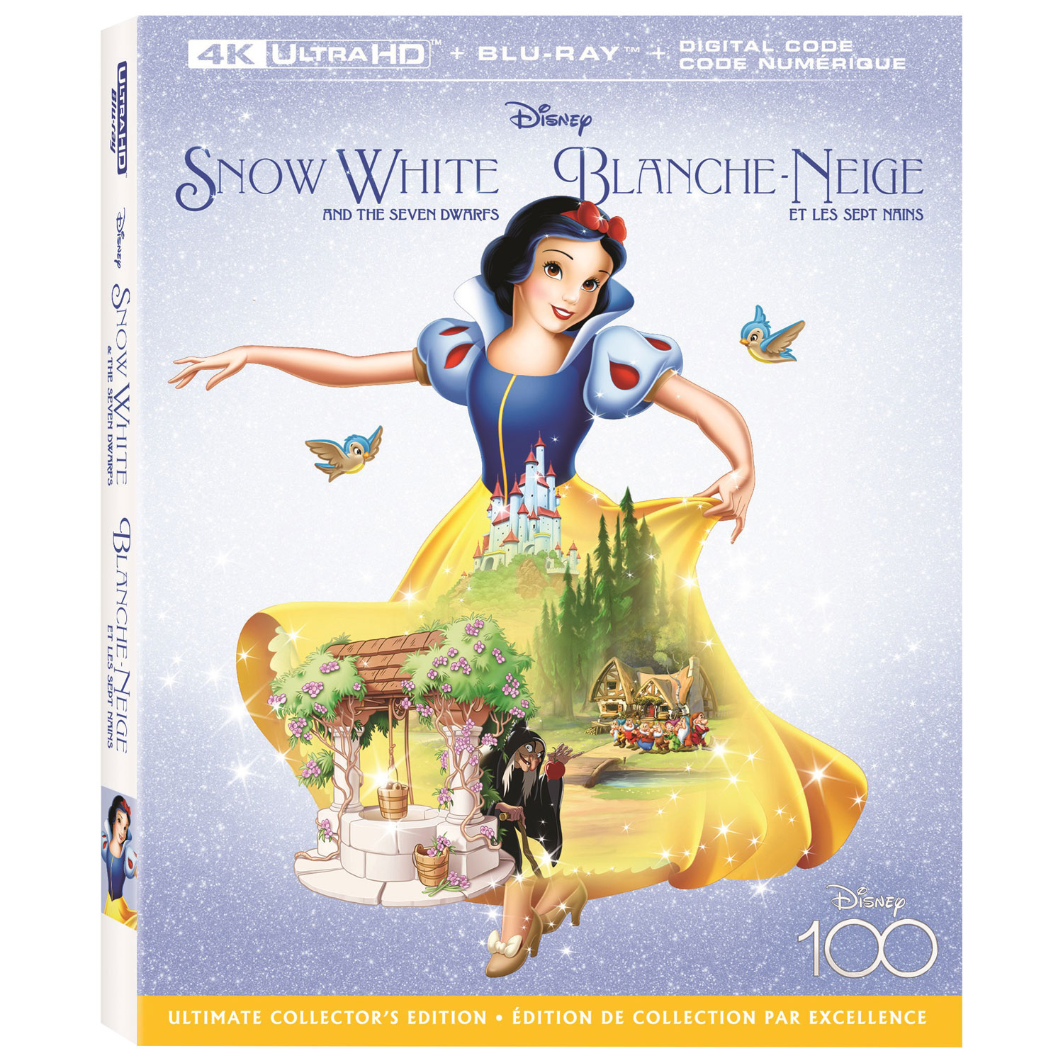 Snow White And The Seven Dwarfs (English) (4K Ultra HD) (Blu-ray