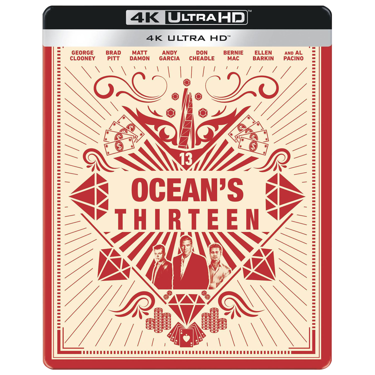 Ocean's Thirteen (English) (SteelBook) (4K Ultra HD)
