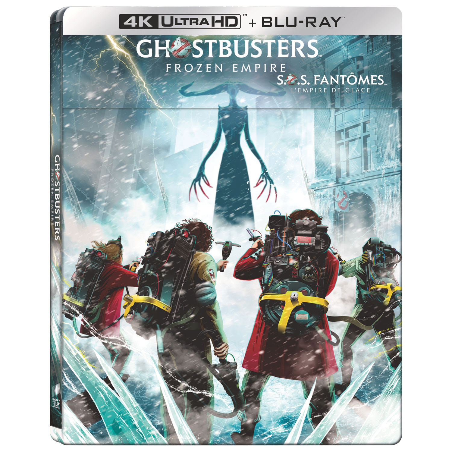 Ghostbusters: Frozen Empire (SteelBook) (4K Ultra HD) (Blu-ray Combo) (Bilingual)
