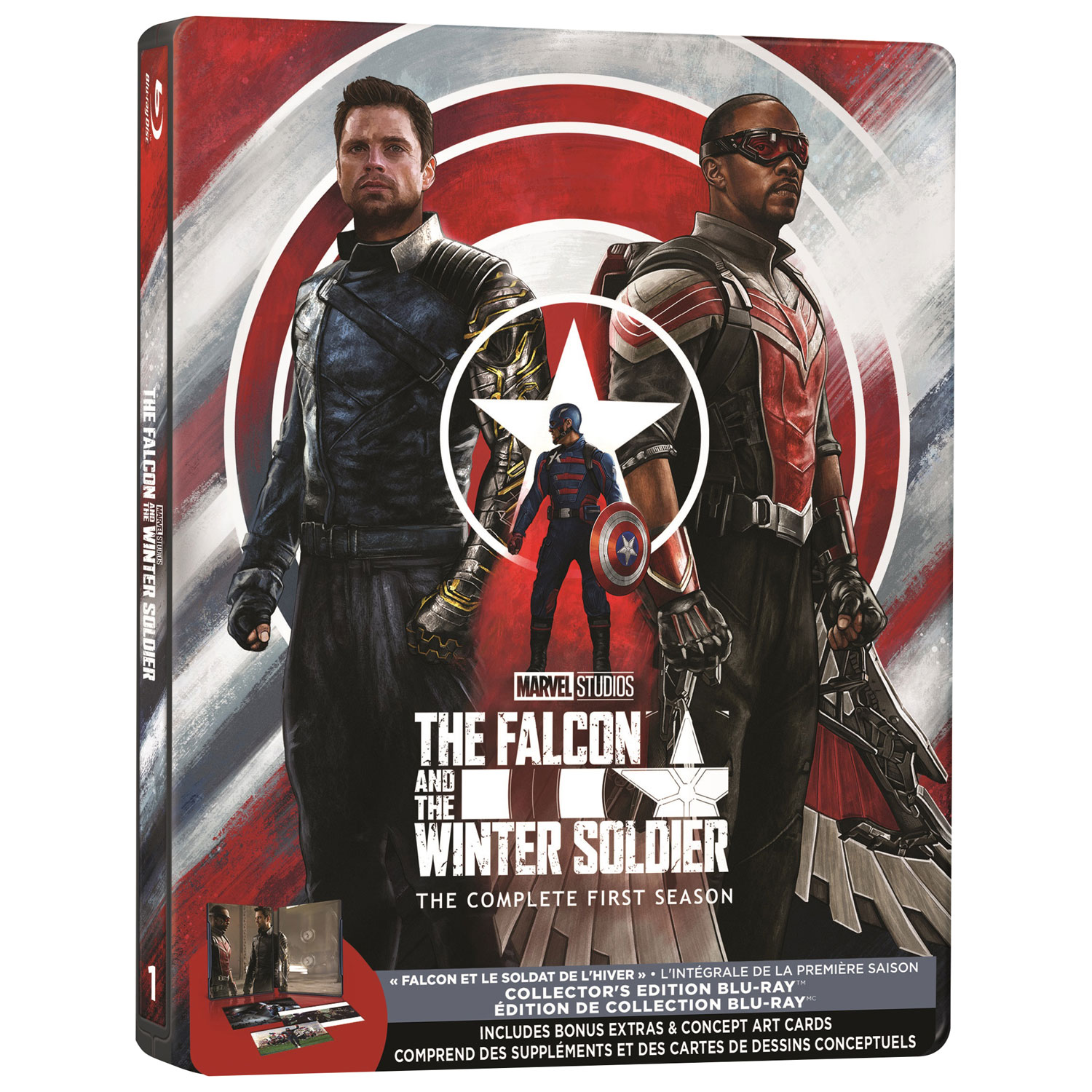The Falcon and The Winter Soldier: The Complete First Season (Blu-ray Combo) (2021)