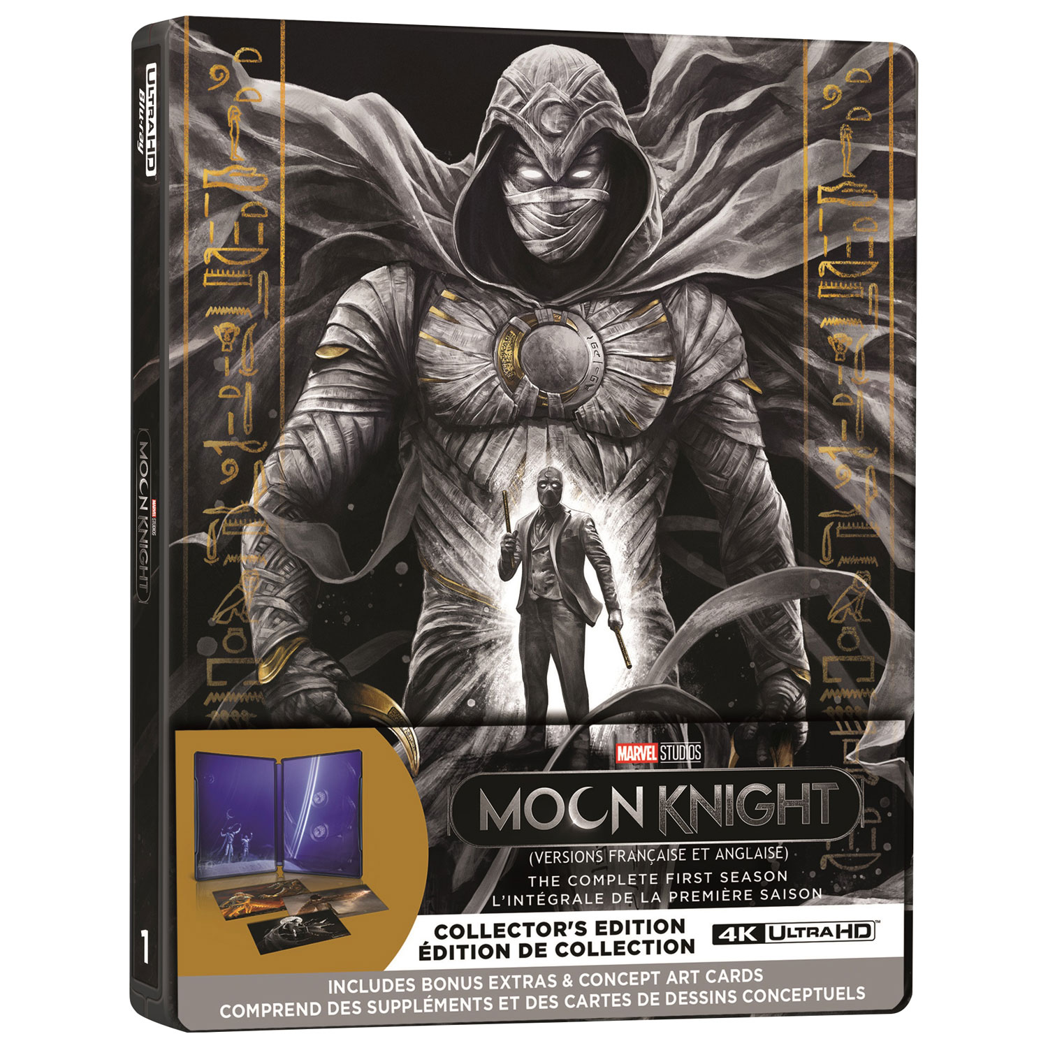 Moon Knight: The Complete First Season (4K Ultra HD) (Blu-ray Combo) (2023)