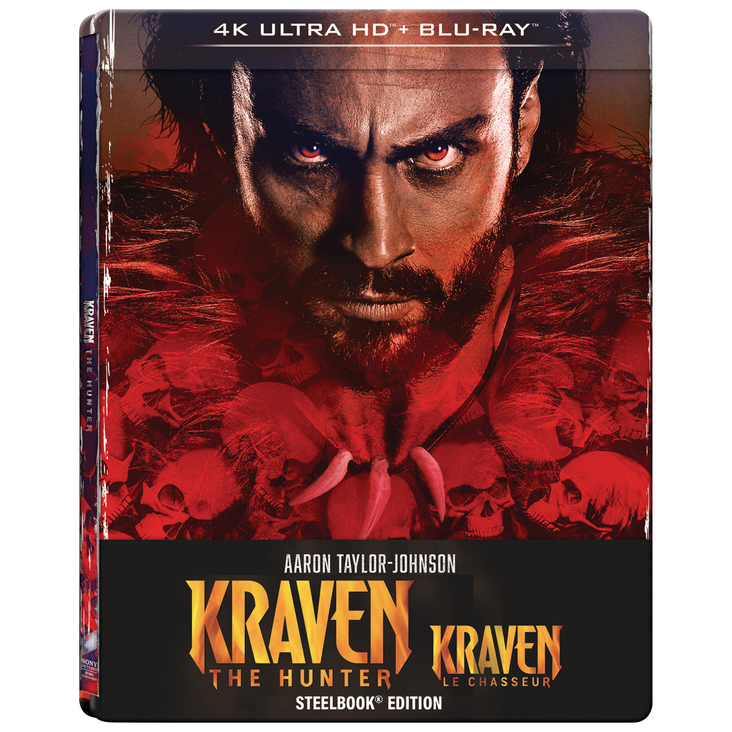 Kraven: The Hunter (SteelBook) (4K Ultra HD) (Blu-ray Combo)