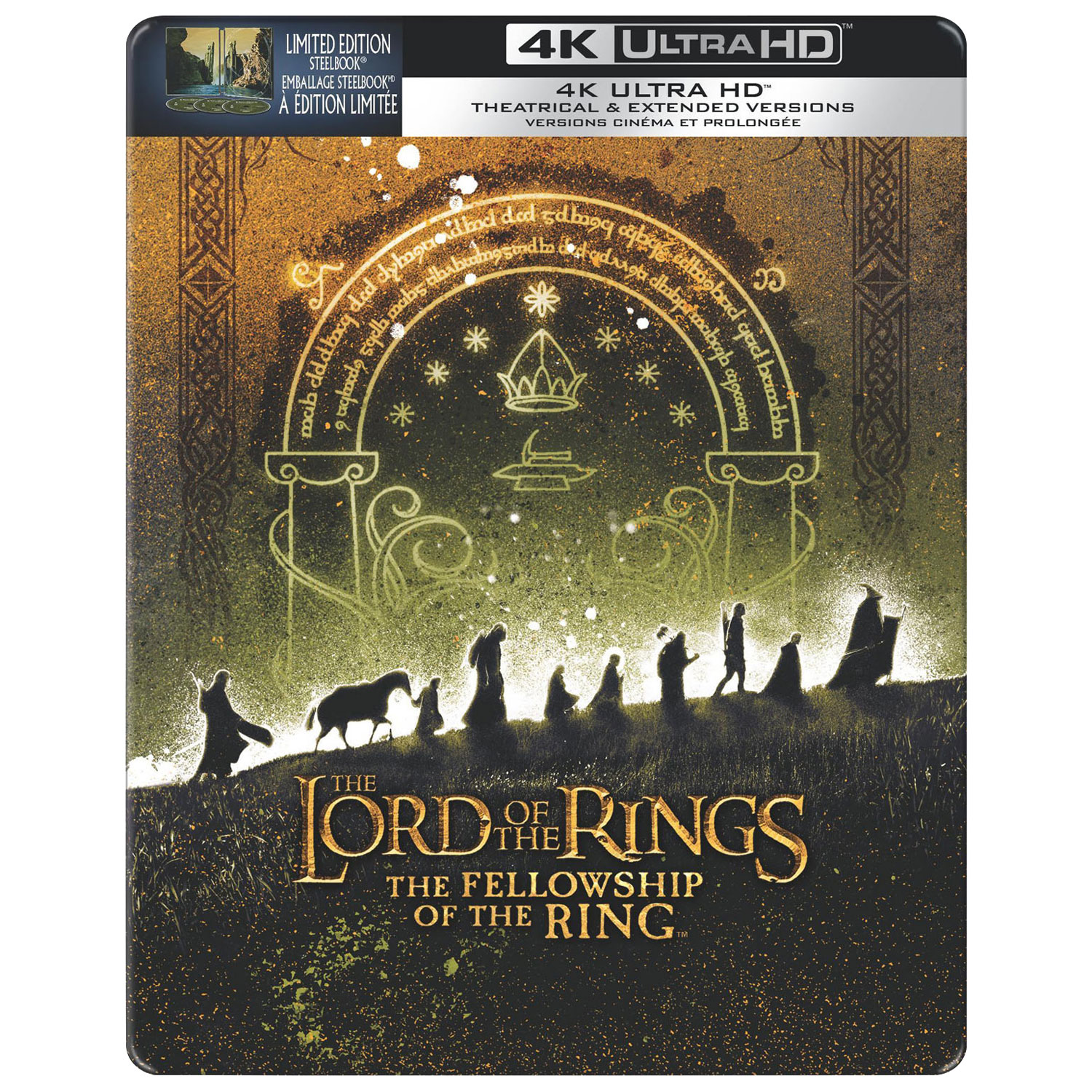 The Lord of the Rings: The Fellowship of the Ring (Steelbook) (Ultra HD 4K)