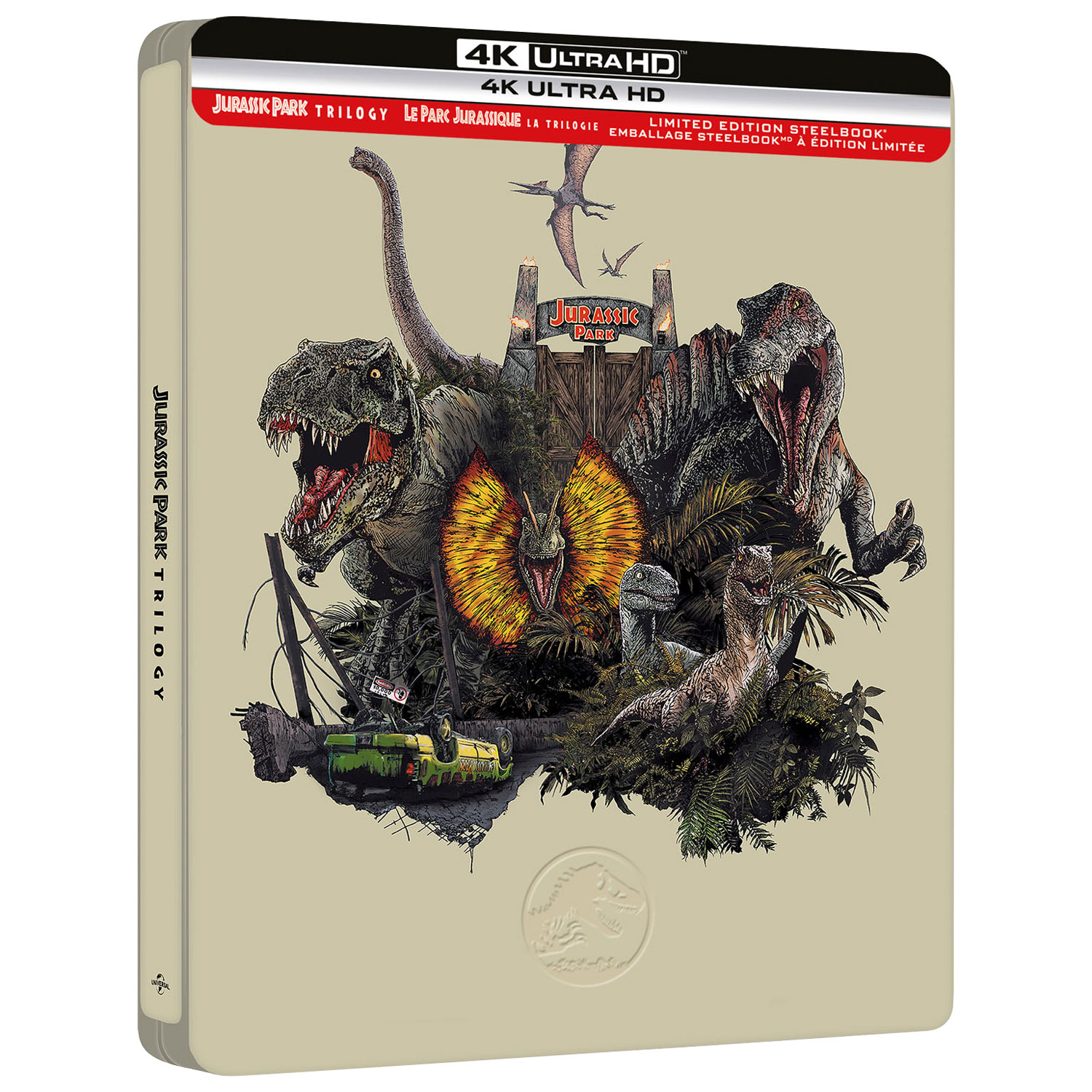 Jurassic Park Trilogy (Ultra HD 4K)