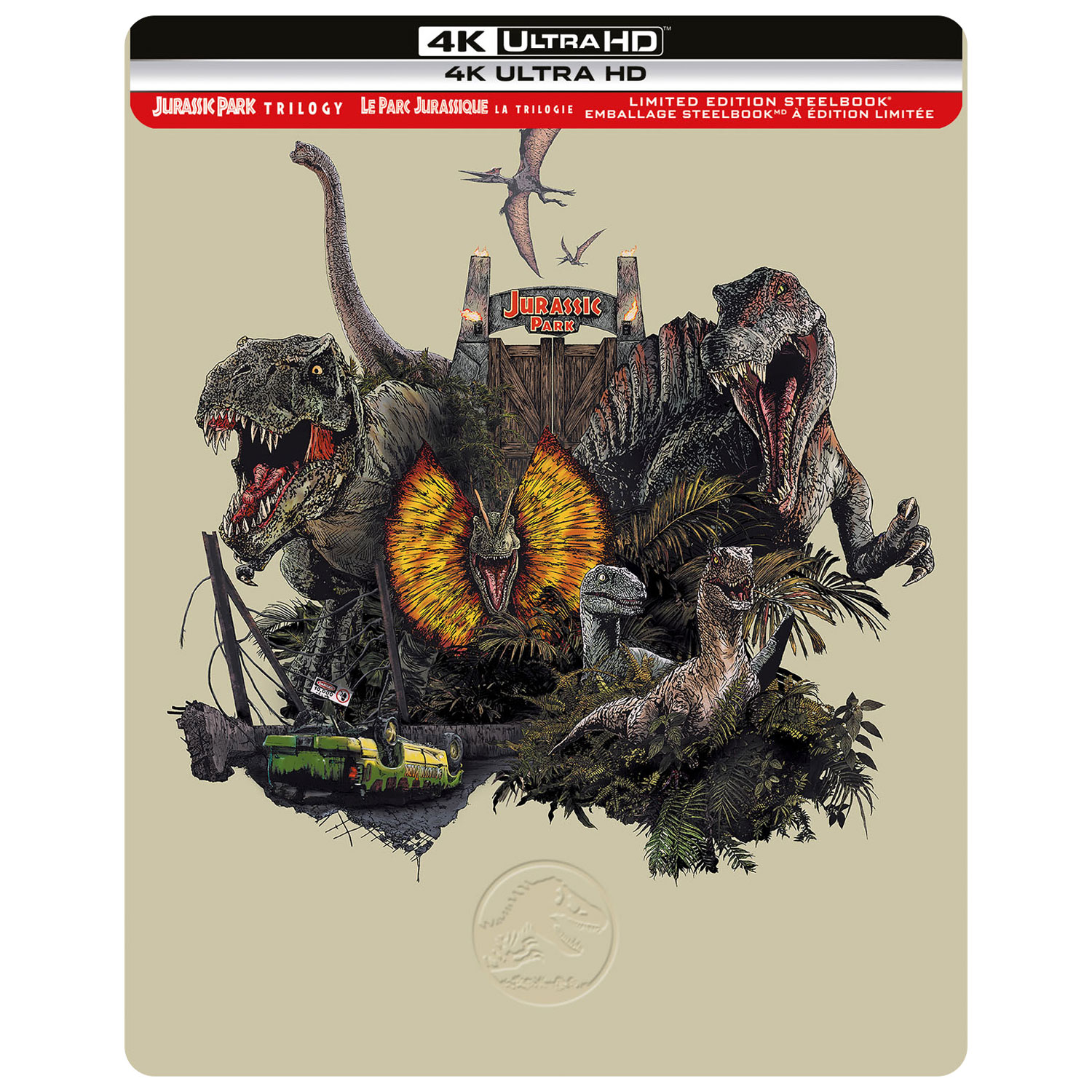 Jurassic Park Trilogy (Ultra HD 4K)