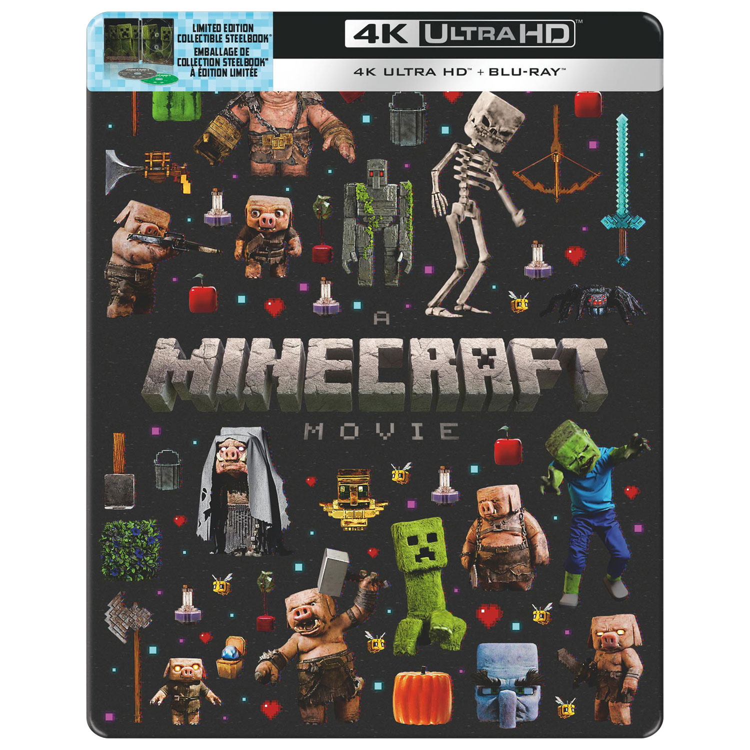 A Minecraft Movie (4K Ultra HD) (Blu-ray)