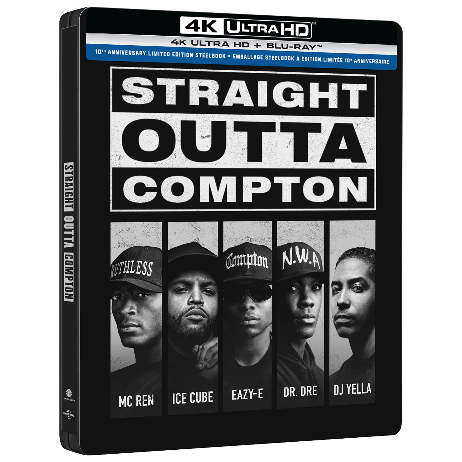 Straight Outta Compton (Ultra HD 4K) (combo Blu-ray)