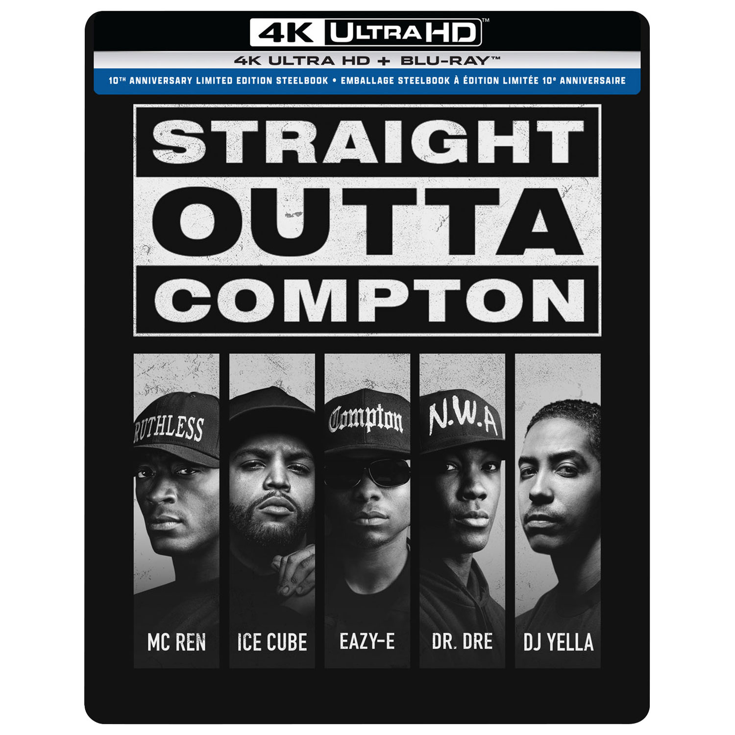 Straight Outta Compton (Ultra HD 4K) (combo Blu-ray)