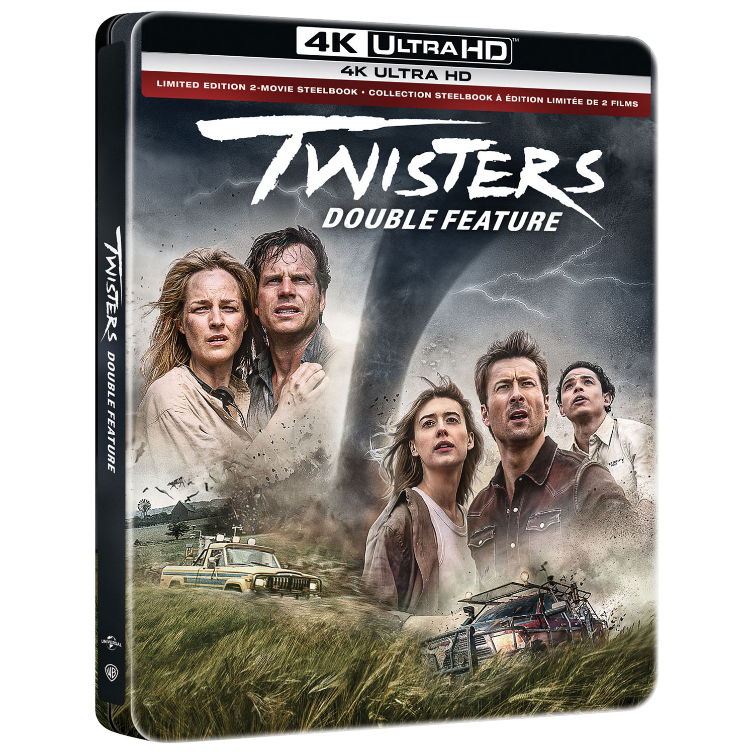 Twisters Double Feature (SteelBook) (Ultra HD 4K)