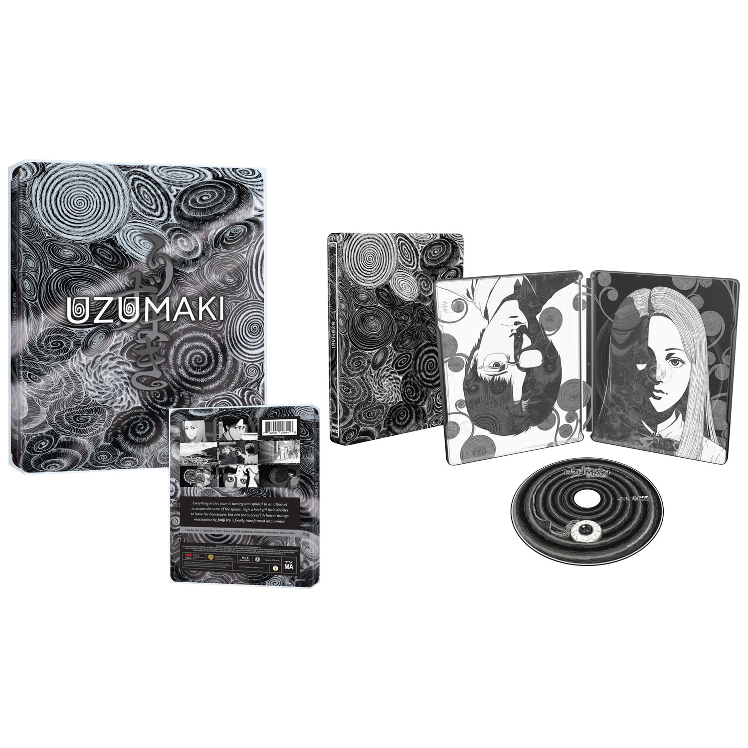 Uzumaki (SteelBook) (Ultra HD 4K) (2024)