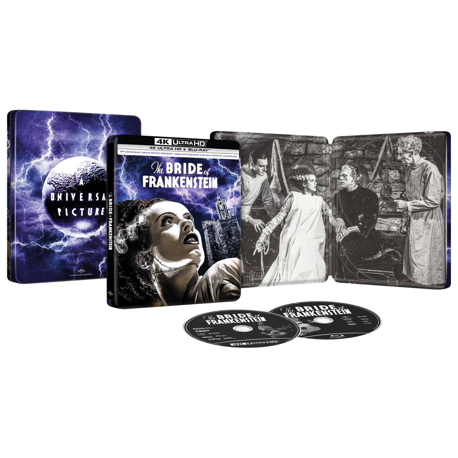 The Bride of Frankenstein (Ultra HD 4K) (combo Blu-ray) (1935)