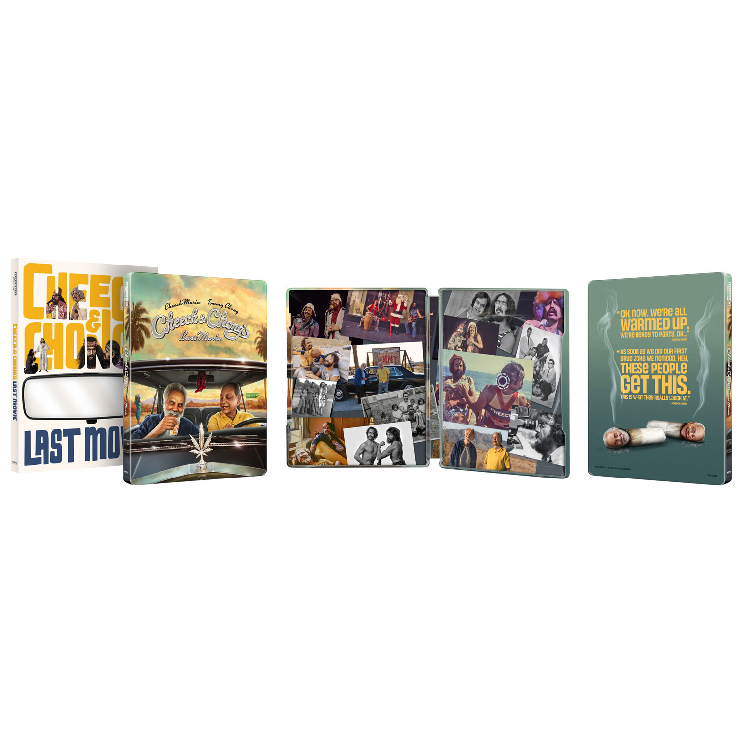 Cheech & Chong's Last Movie (combo Blu-ray) (SteelBook) (2025)