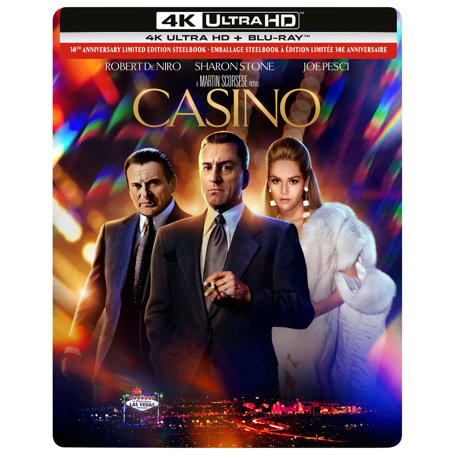 Casino: 30th Anniversary (SteelBook) (UHD 4K) (Combo Blu-ray) (1995)