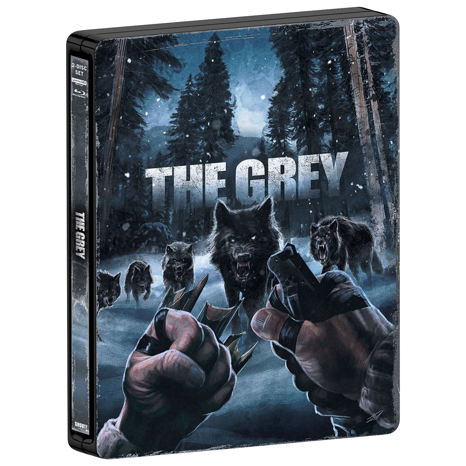 The Grey (SteelBook) (Ultra HD 4K) (combo Blu-ray) (2011)