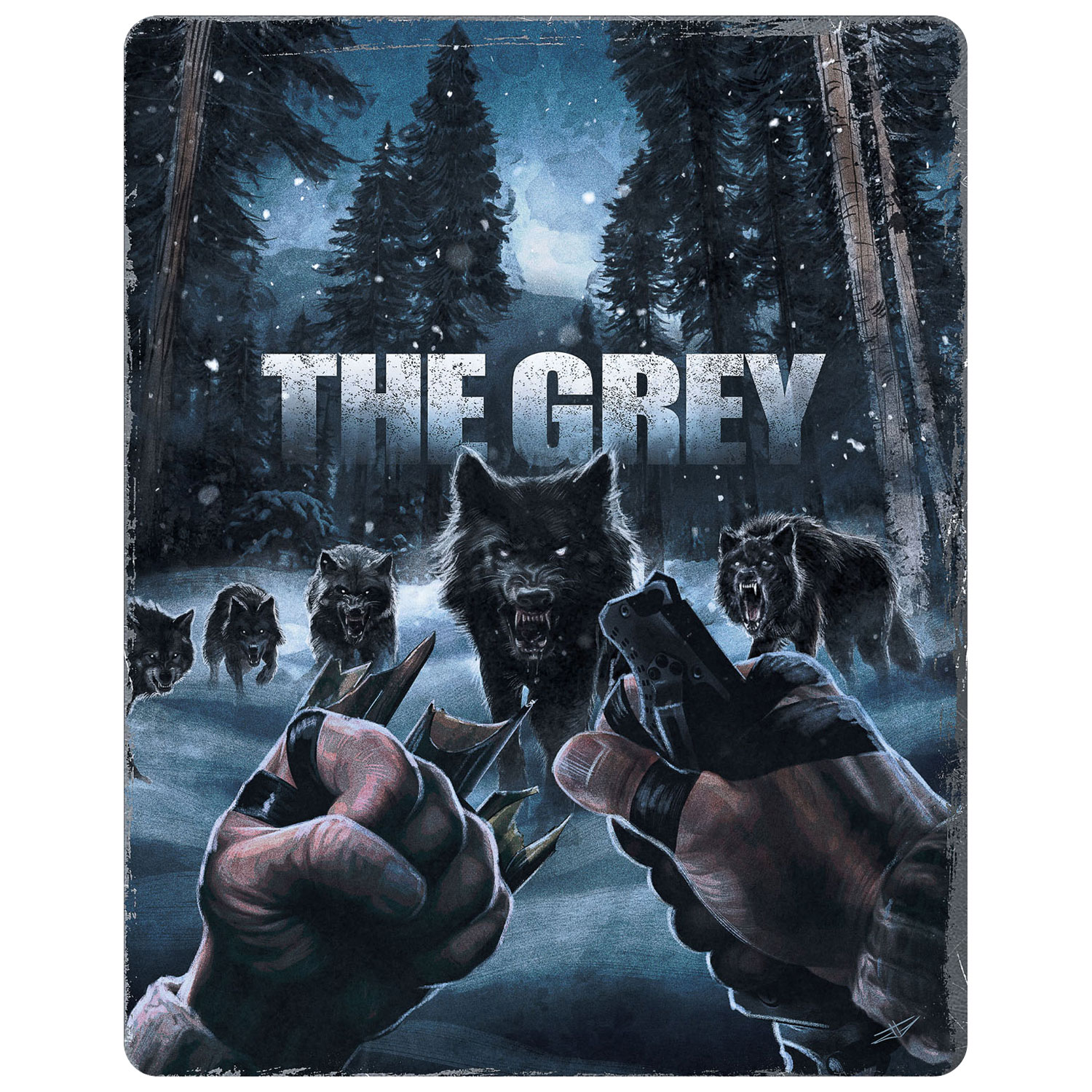The Grey (SteelBook) (Ultra HD 4K) (combo Blu-ray) (2011)