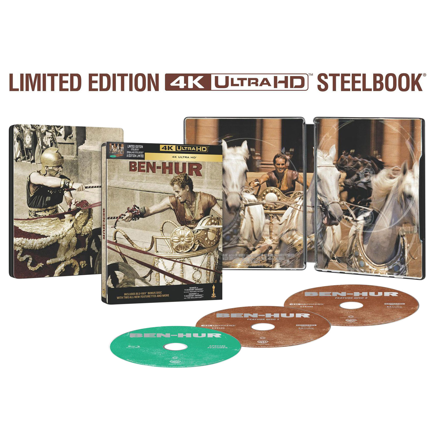 Ben-Hur (SteelBook) (4K Ultra HD) (1959)