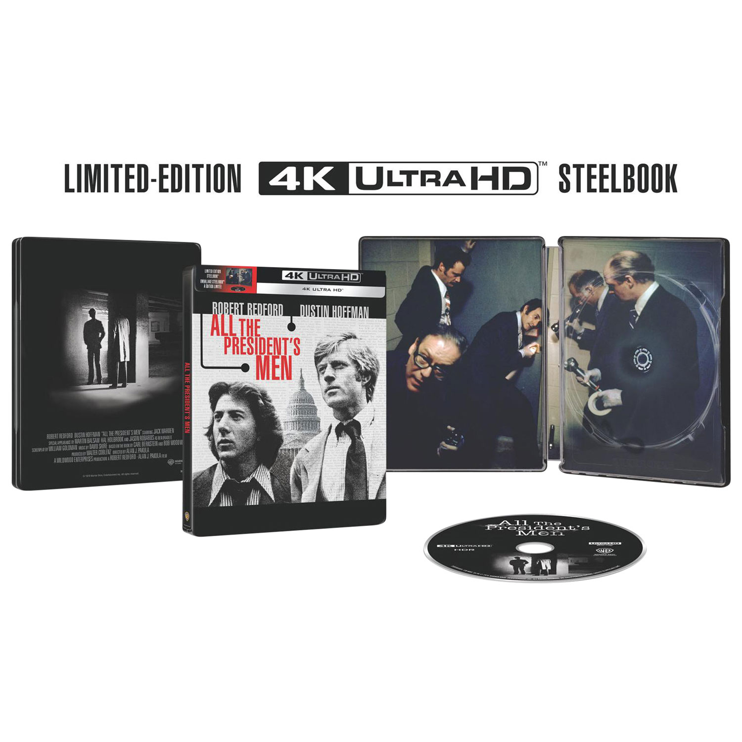 All The President's Men (SteelBook) (4K Ultra HD) (1976)