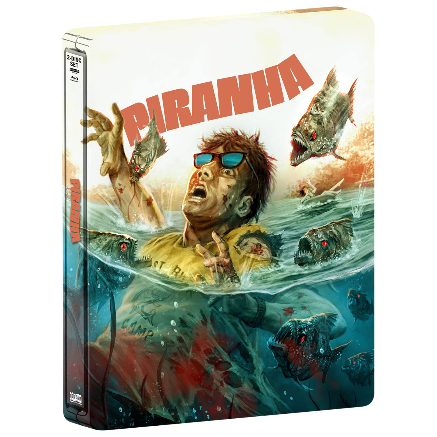 Piranha (édition limitée) (SteelBook) (Ultra HD 4K) (1978)