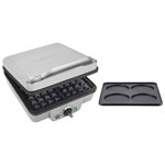 Cuisinart Belgian Waffle Maker with Pancake Plate - Stainless Steel/Black