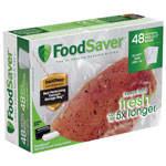 FoodSaver Quart Size Heat Seal Bags - 48 Pack