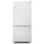 Amana 30" 18.7 Cu. Ft. Réfrigérateur congélateur de fond - blanc