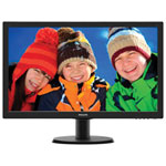 Philips 23.6" FHD 5ms GTG LED Monitor (243V5LSB/27) - Black