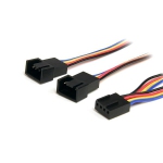 StarTech 12in 4 Pin PWM Fan Extension Power Y Cable – F/M