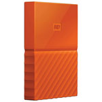 WD My Passport 2TB 2.5 USB 3.0 Portable External Hard Drive (WDBYFT0020BOR-WESN) - Orange
