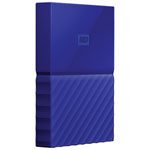 WD My Passport 2TB 2.5 USB 3.0 Portable External Hard Drive (WDBYFT0020BBL-WESN) - Blue